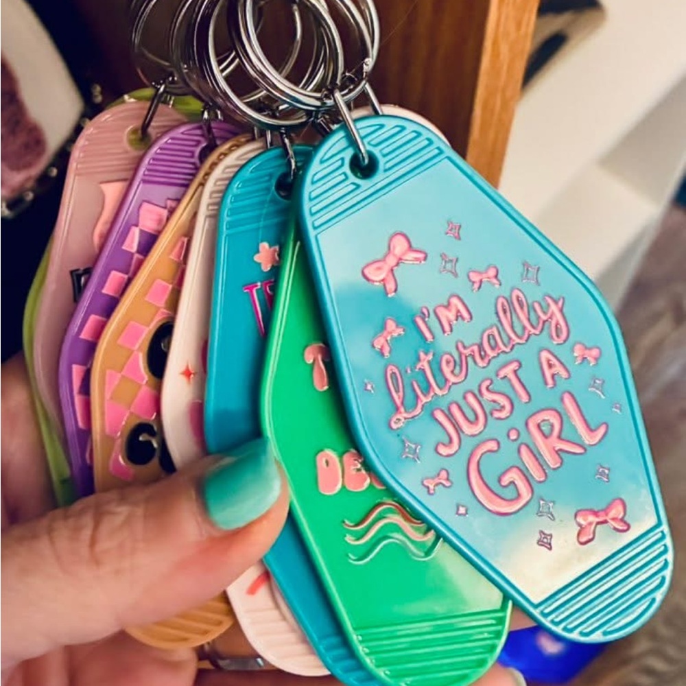 Colorful Kids Keychain Set